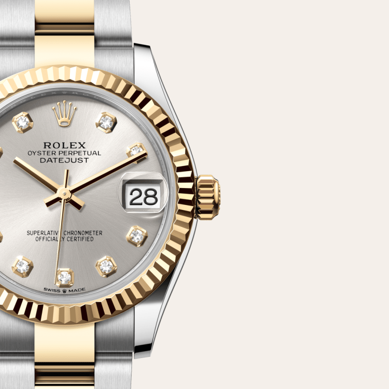 rolex Datejust em Rolesor amarelo – combinação de aço Oystersteel e ouro amarelo, m278273-0019 - Pedrart