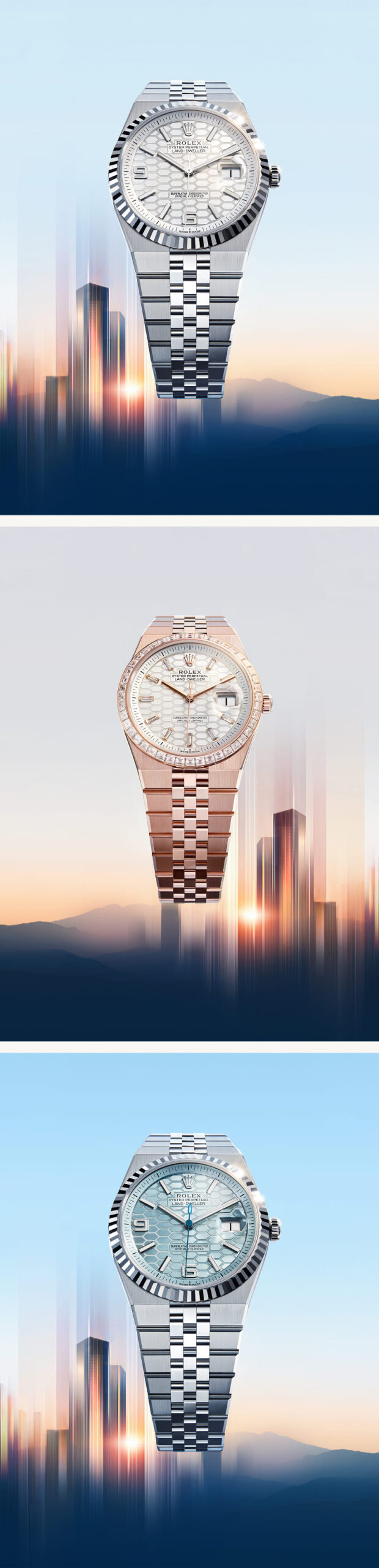 novos modelos Rolex: Land-Dweller 2025 – Pedrart