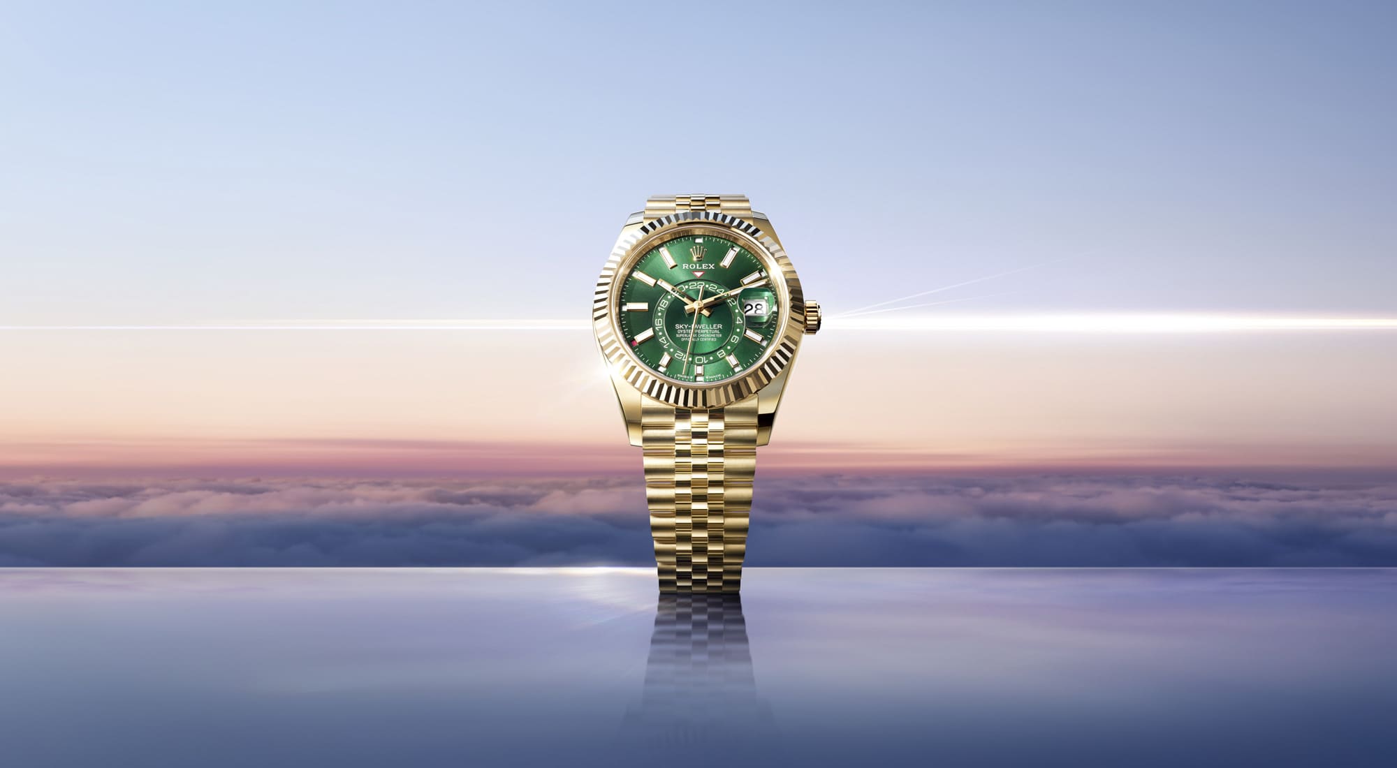 relógios rolex Sky-Dweller – Pedrart